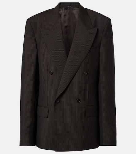 Pinstripe wool and mohair blazer - Gucci - Modalova