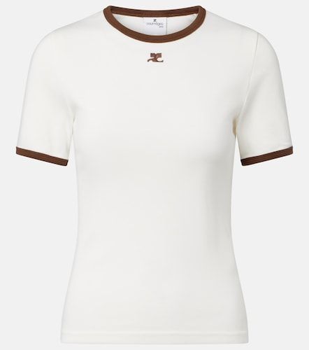 Courrèges Camiseta de jersey de algodón - Courreges - Modalova