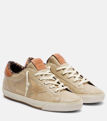 Super-Star leather sneakers - Golden Goose - Modalova