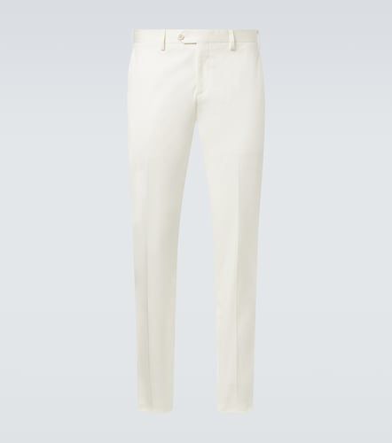 Lardini Mid-rise cotton slim pants - Lardini - Modalova