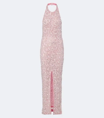 Isolde sequined halterneck gown - La Fuori - Modalova