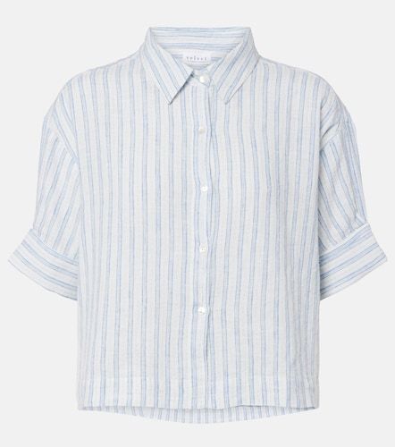 Camicia Greya in cotone e lino a righe - Velvet - Modalova