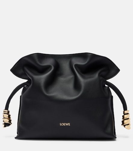 Flamenco Coil Mini leather clutch - Loewe - Modalova