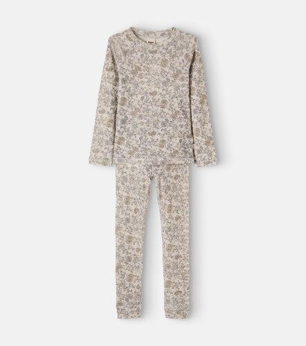 Set de camiseta y leggings Baselayer de lana - Wheat - Modalova
