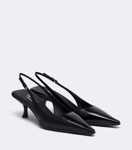 Prada Slingback-Pumps aus Leder - Prada - Modalova
