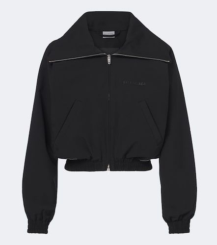 Giacca blouson in misto cotone - Balenciaga - Modalova
