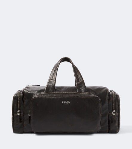 Prada Weekender aus Leder - Prada - Modalova
