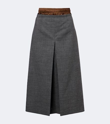 Prada Midirock aus Wolle - Prada - Modalova