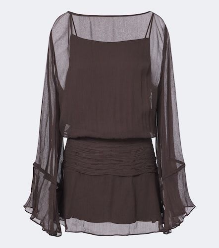 Abito corto Beatrix in chiffon - Staud - Modalova