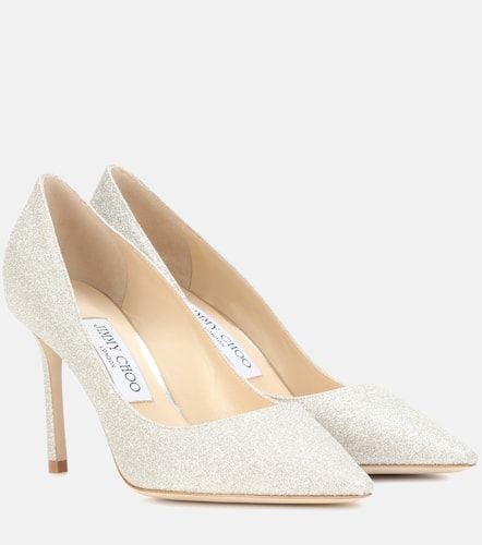 Jimmy Choo Romy 85 glitter pumps - Jimmy Choo - Modalova