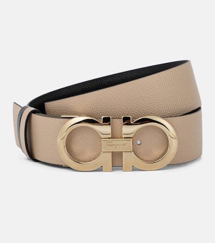Gancini reversible leather belt - Ferragamo - Modalova
