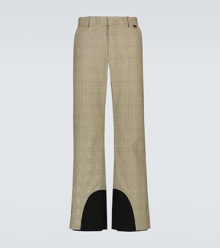 Checked technical-blend pants - Moncler Grenoble - Modalova