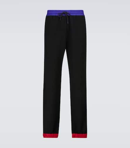 Fleece wool-blend pants - Moncler Grenoble - Modalova