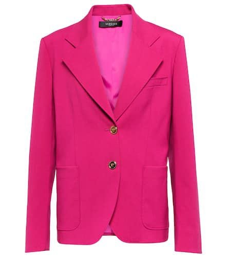 Versace Blazer aus Wolle - Versace - Modalova