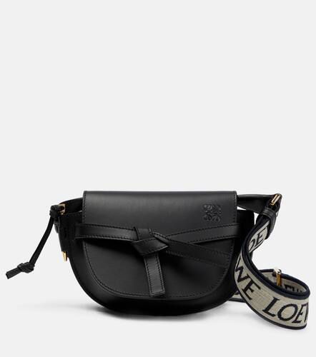 Gate Dual Mini leather and jacquard shoulder bag - Loewe - Modalova