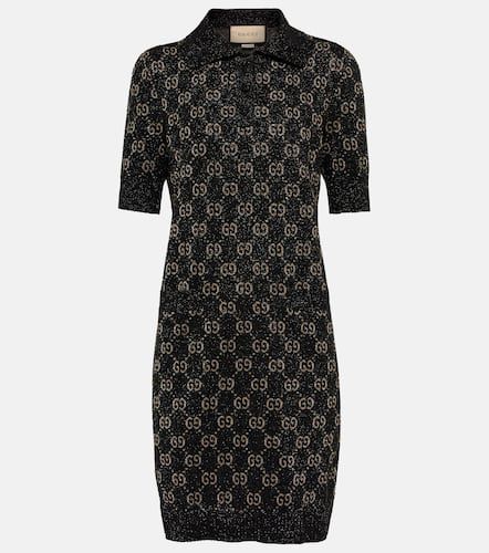 Minikleid GG aus Jacquard-Strick - Gucci - Modalova