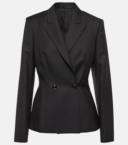 AlaÃ¯a Herringbone wool gabardine blazer - Alaia - Modalova