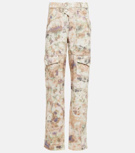 Vayoneo printed denim cargo pants - Marant Etoile - Modalova