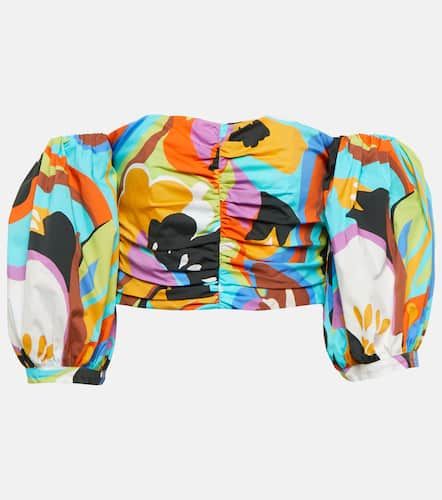 Etro Top raccourci imprimé - Etro - Modalova