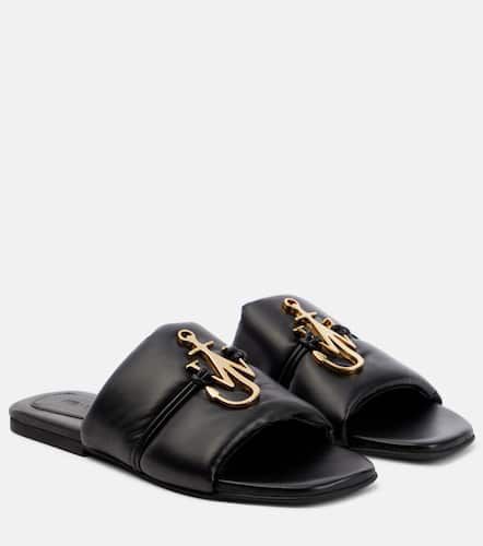 JW Anderson Anchor leather sandals - JW Anderson - Modalova