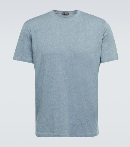 Cotton-blend jersey T-shirt - Tom Ford - Modalova