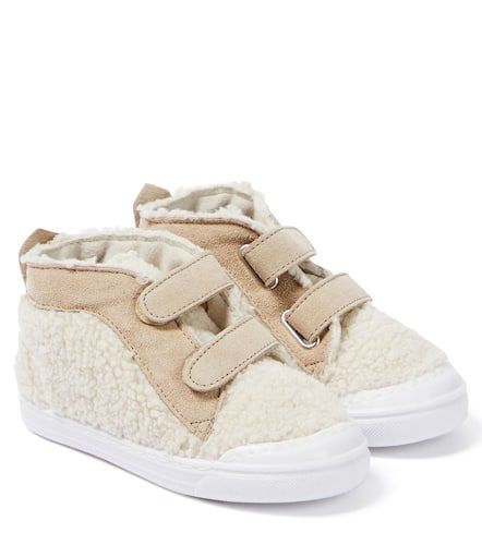 Il Gufo Faux fur sneakers - Il Gufo - Modalova