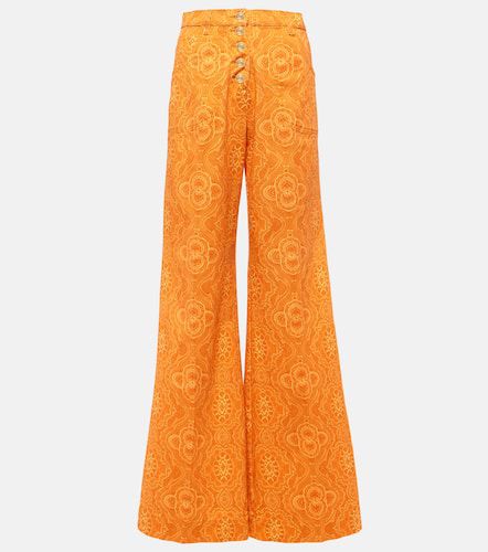 Etro Printed high-rise flared jeans - Etro - Modalova