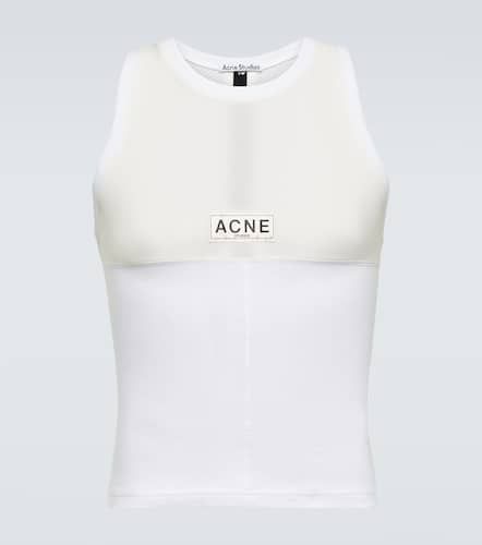 Acne Studios Logo jersey tank top - Acne Studios - Modalova