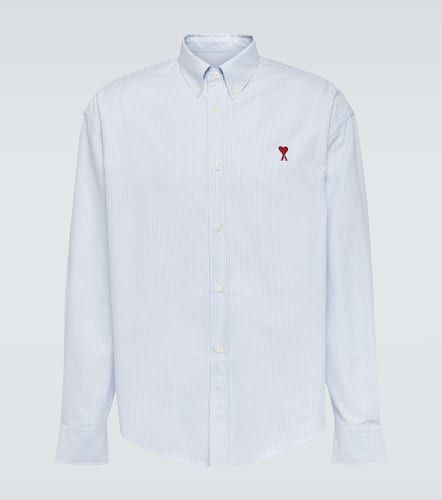 Ami De CÅur striped cotton poplin shirt - Ami Paris - Modalova