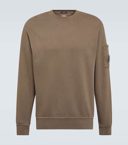 Lens cotton fleece sweatshirt - C.P. Company - Modalova