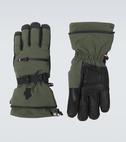 Guantes de esquí con piel - Moncler Grenoble - Modalova