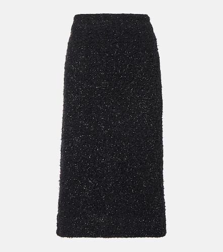 Cotton-blend tweed midi skirt - Balenciaga - Modalova