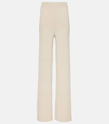 Knitted high-rise wide-leg pants - Joseph - Modalova