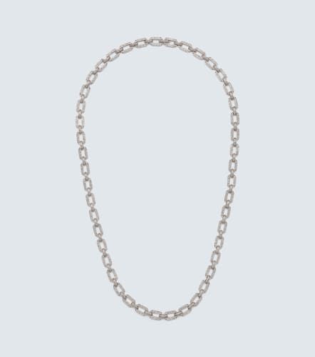 Kt white gold chain necklace with diamonds - Shay Jewelry - Modalova