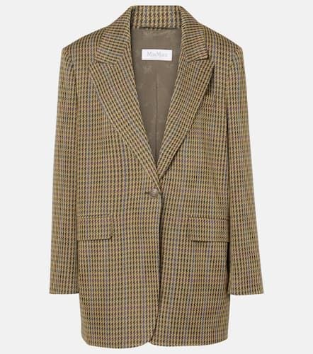 Atlanta houndstooth wool-blend blazer - Max Mara - Modalova