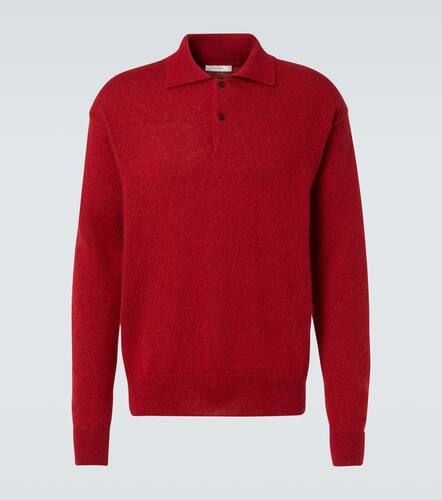 Gere silk and mohair tweed polo sweater - The Row - Modalova