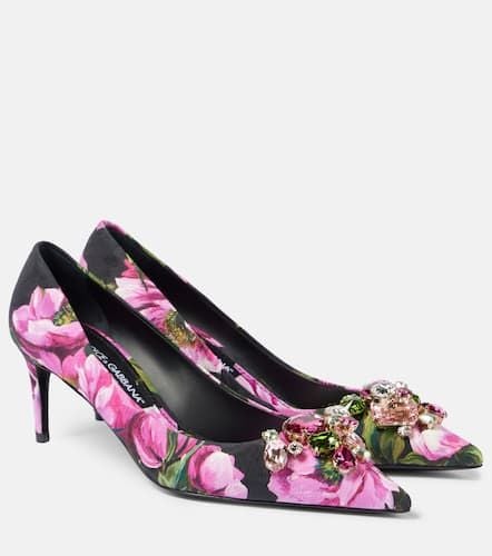 Lollo embellished floral pumps - Dolce&Gabbana - Modalova