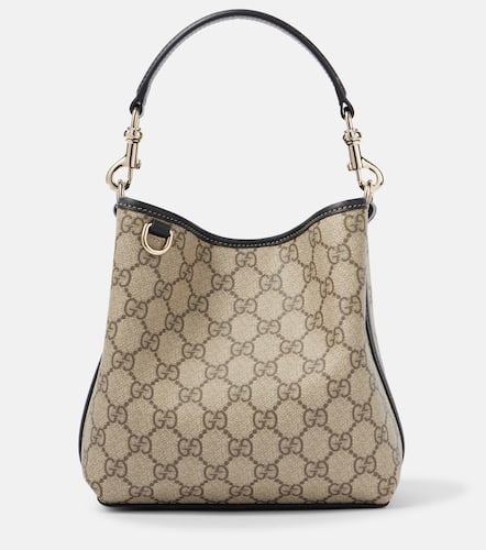 GG Canvas leather-trimmed tote bag - Gucci - Modalova