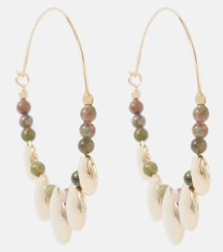 Adriel beaded hoop earrings - Isabel Marant - Modalova