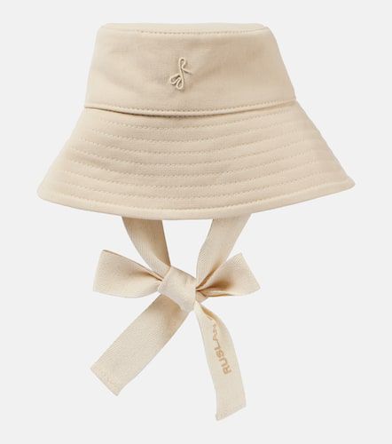 Monogram cotton bucket hat - Ruslan Baginskiy - Modalova