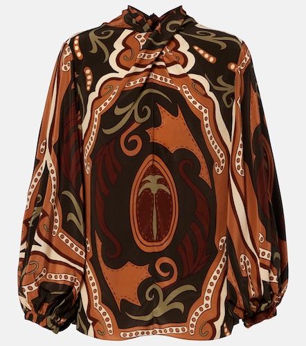 Johanna Ortiz Printed silk blouse - Johanna Ortiz - Modalova
