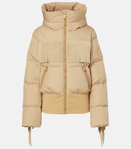 Marna fringed down ski jacket - Goldbergh - Modalova