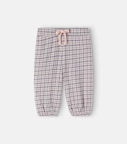 Bebé - pantalones Blake de algodón a cuadros - Wheat - Modalova