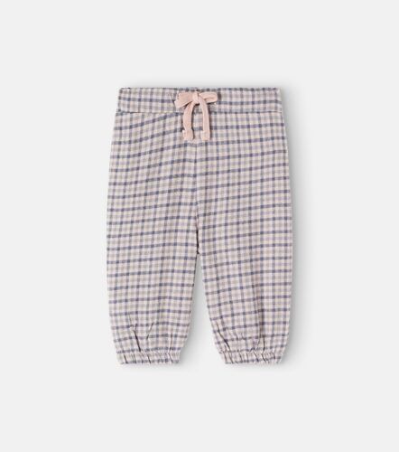 Bebé - pantalones Blake de algodón a cuadros - Wheat - Modalova