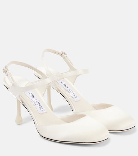 Jimmy Choo Pixie 80 satin pumps - Jimmy Choo - Modalova