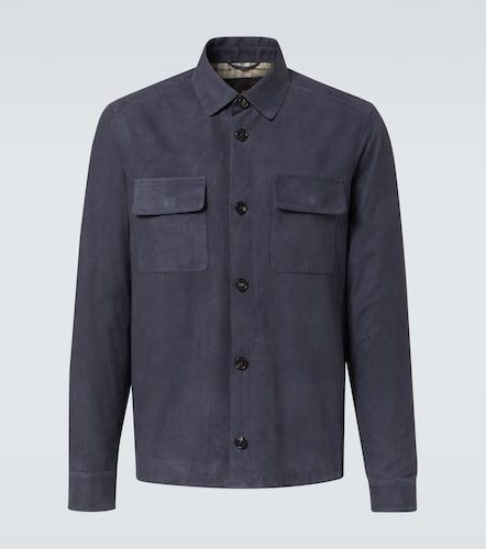 Loro Piana Camicia Lowe in suede - Loro Piana - Modalova