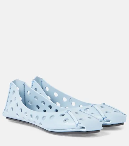 Alaïa Ballerine Perfo in pelle - Alaia - Modalova