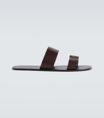 Babylone leather sandals - Saint Laurent - Modalova