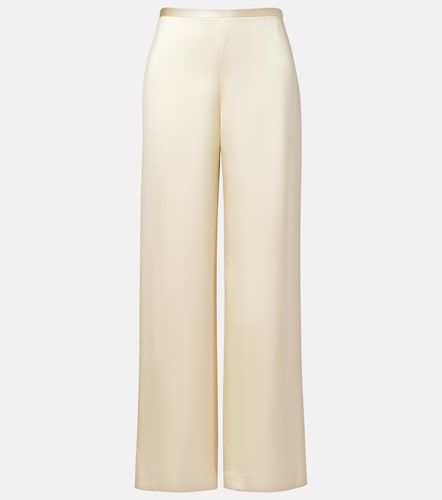 Gerade Hose Lanuit aus Seidensatin - The Row - Modalova
