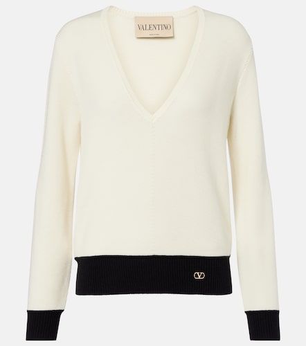 Valentino VLogo wool-blend sweater - Valentino - Modalova